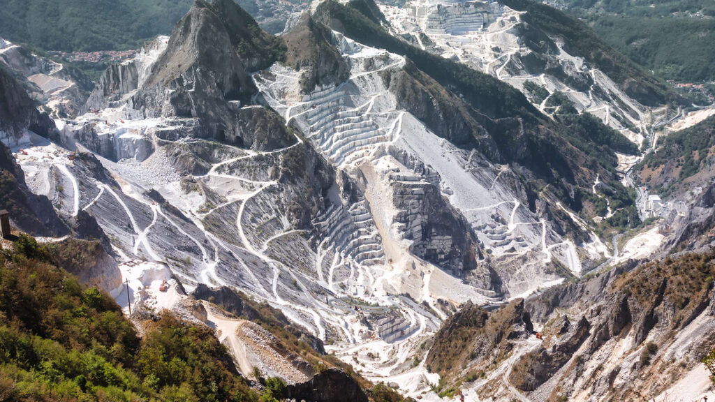 Carrara Marble Quarry. Natural Stone Supplier