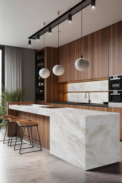 Taj Mahal Quartzite Honed 206462 (Coming soon) - Image 4