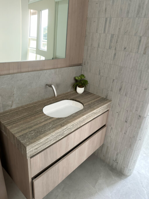 Silver Travertine 20mm TRAV/01 - Image 2