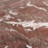 Revolution Wave quartzite with flowing red and white veining slab detail at Sunshine Coast QLD Australia