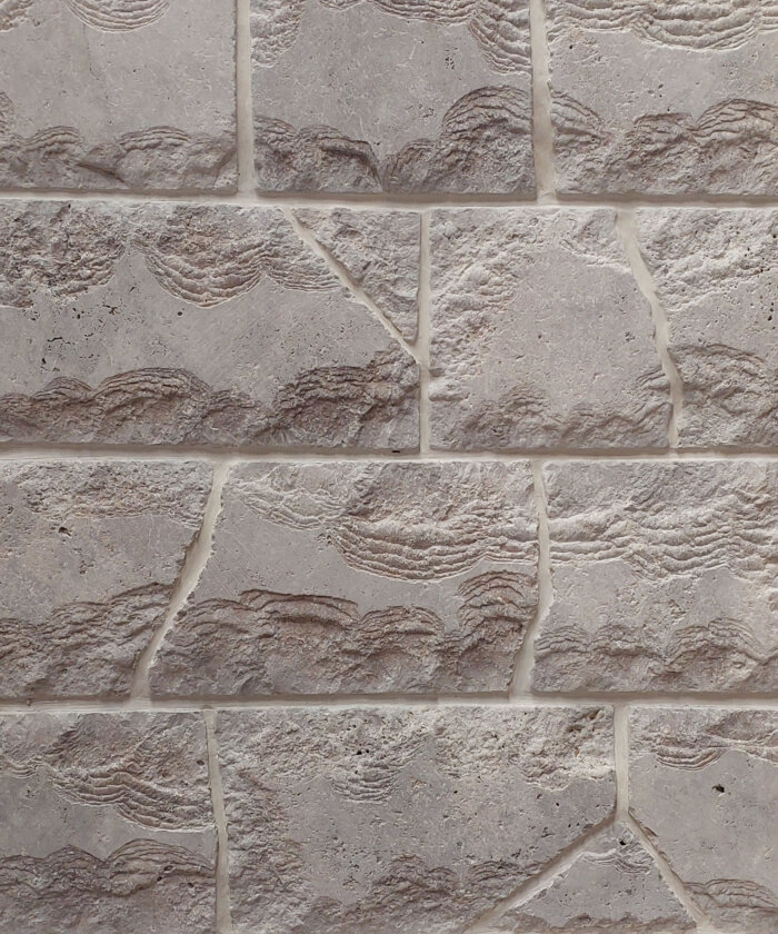 Silver Antico Tumbled Ashlar